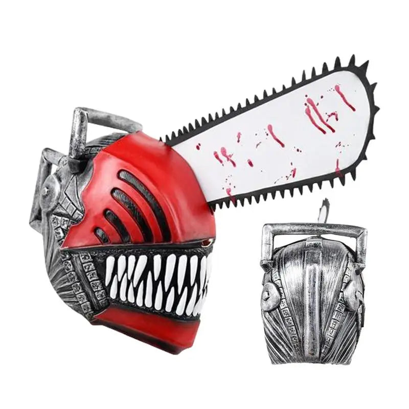 Horror Comics Chainsaw Headgear Mask