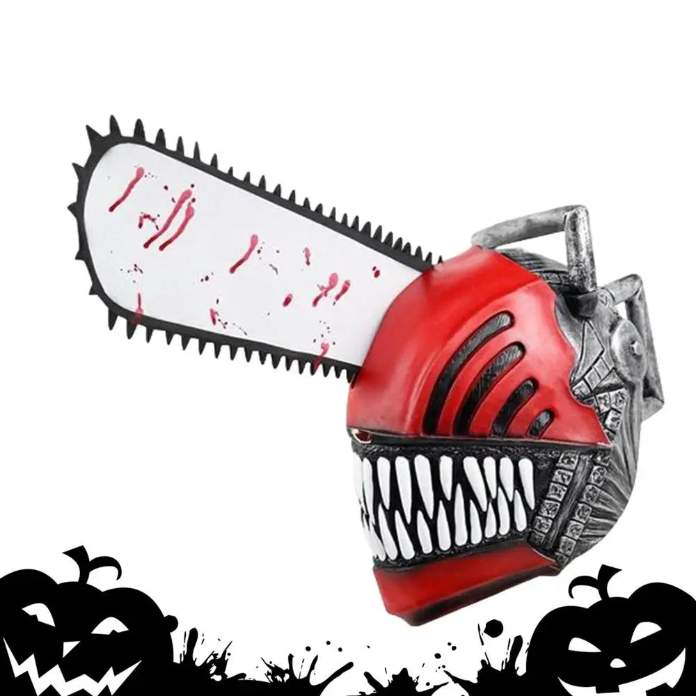 Horror Comics Chainsaw Headgear Mask