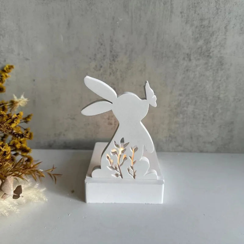 Easter Rabbit Candle Holder