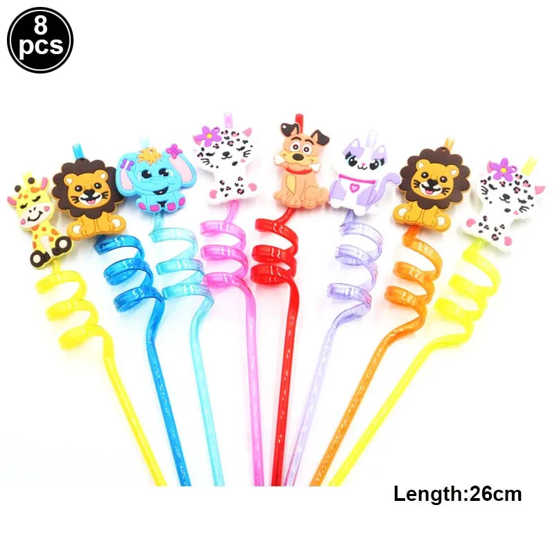 8pcs Reusable Straws