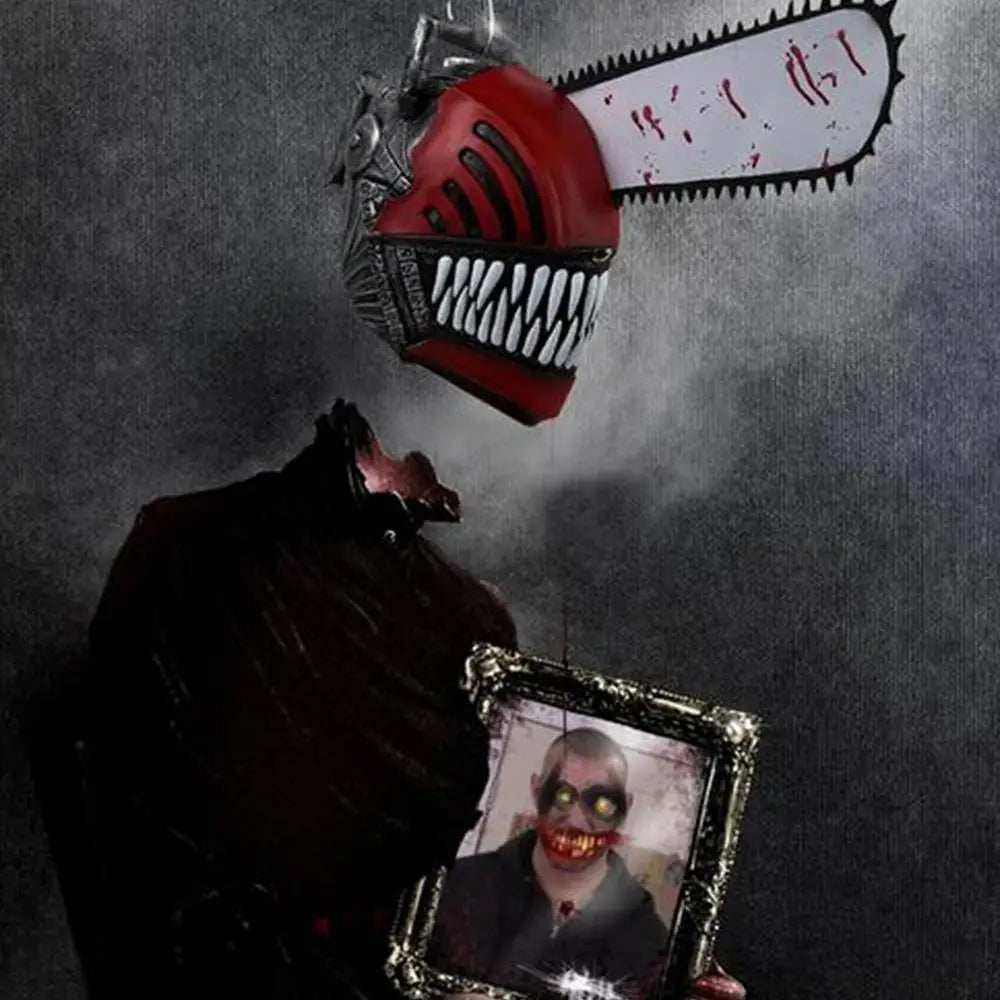Horror Comics Chainsaw Headgear Mask