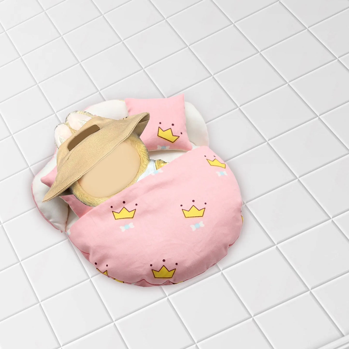 Labubu Round Baby Bed Suit
