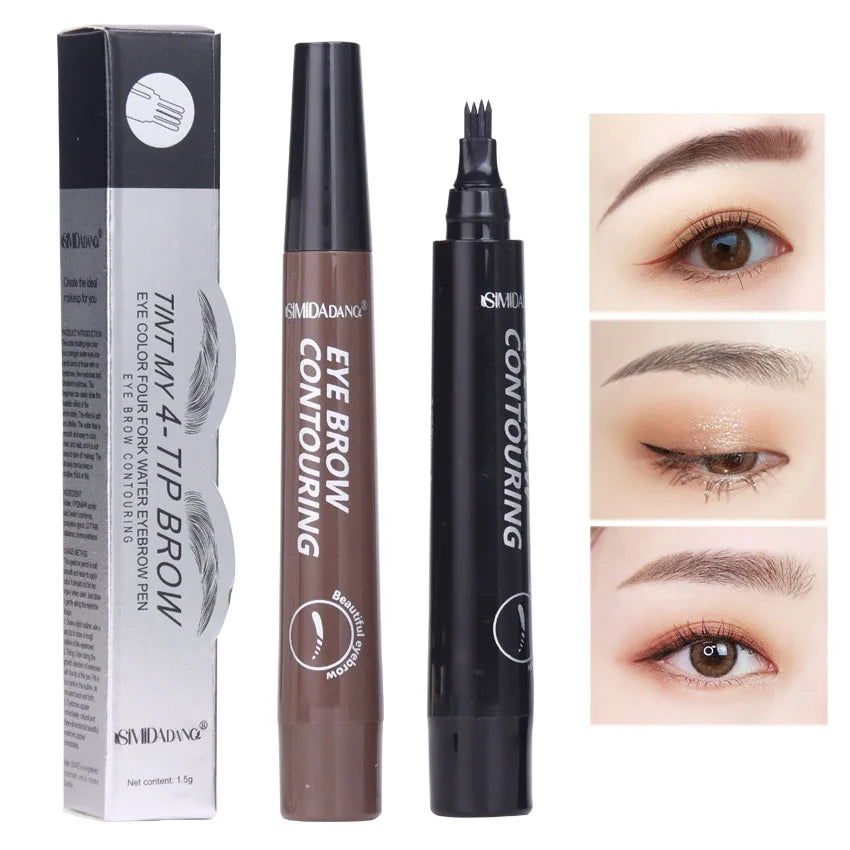 Eyebrow Pen Waterproof Tip Eyebrow Tattoo Pencil Cosmetic