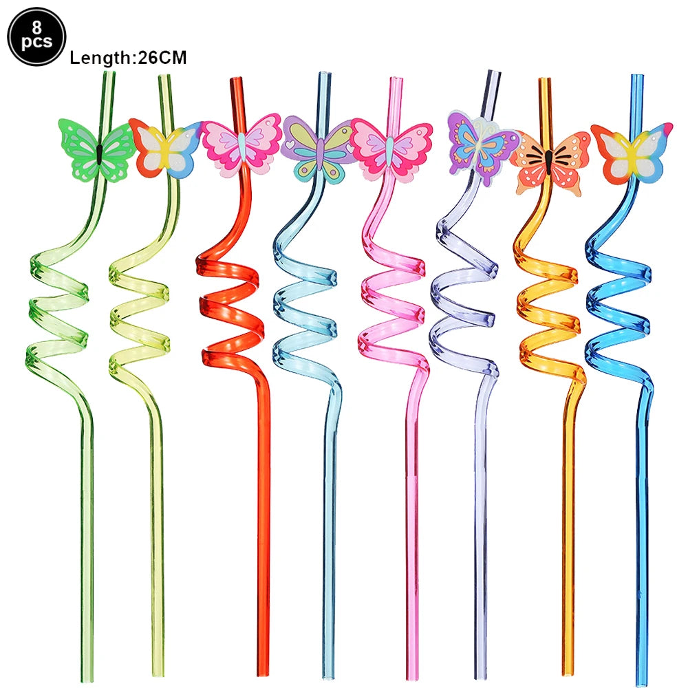 8pcs Reusable Straws