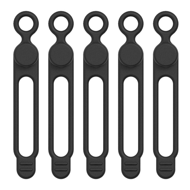 10PCS Reusable Cable Strap Fastening  Organizer