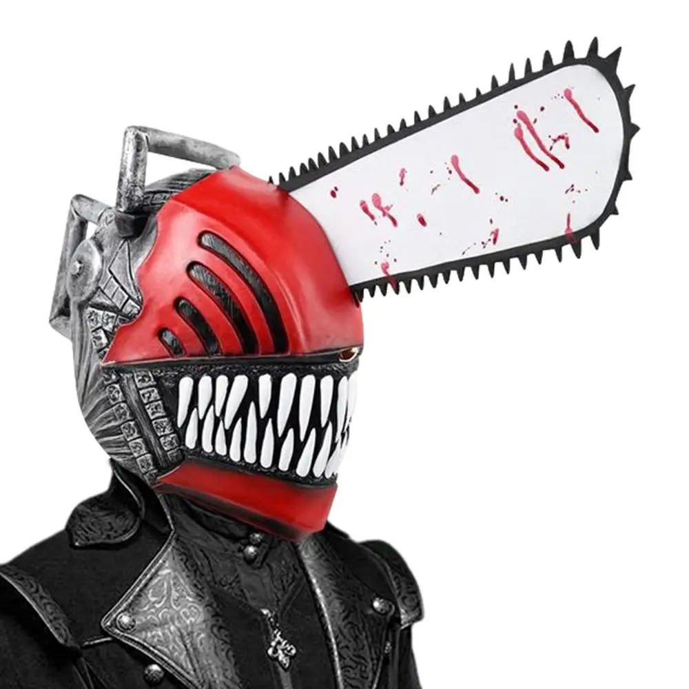 Horror Comics Chainsaw Headgear Mask