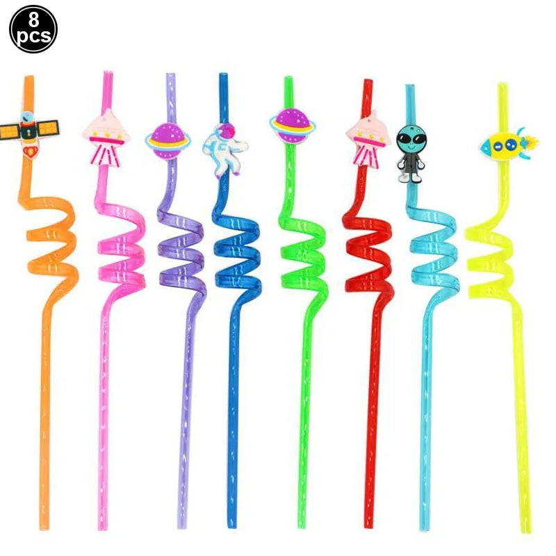 8pcs Reusable Straws