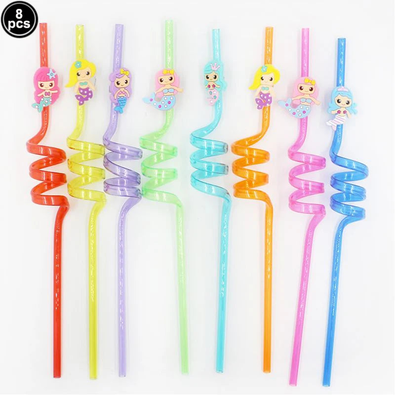8pcs Reusable Straws