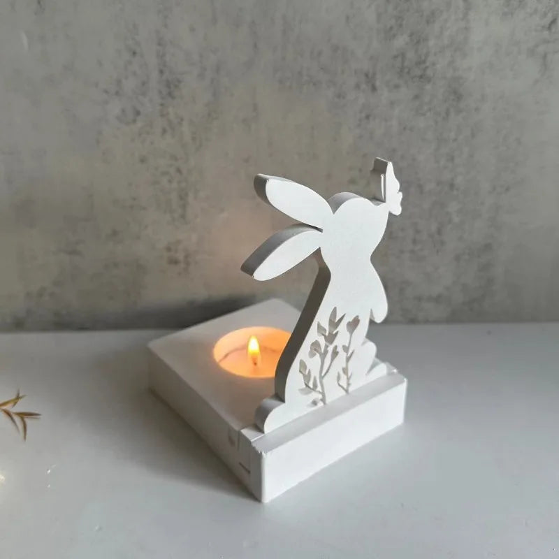 Easter Rabbit Candle Holder