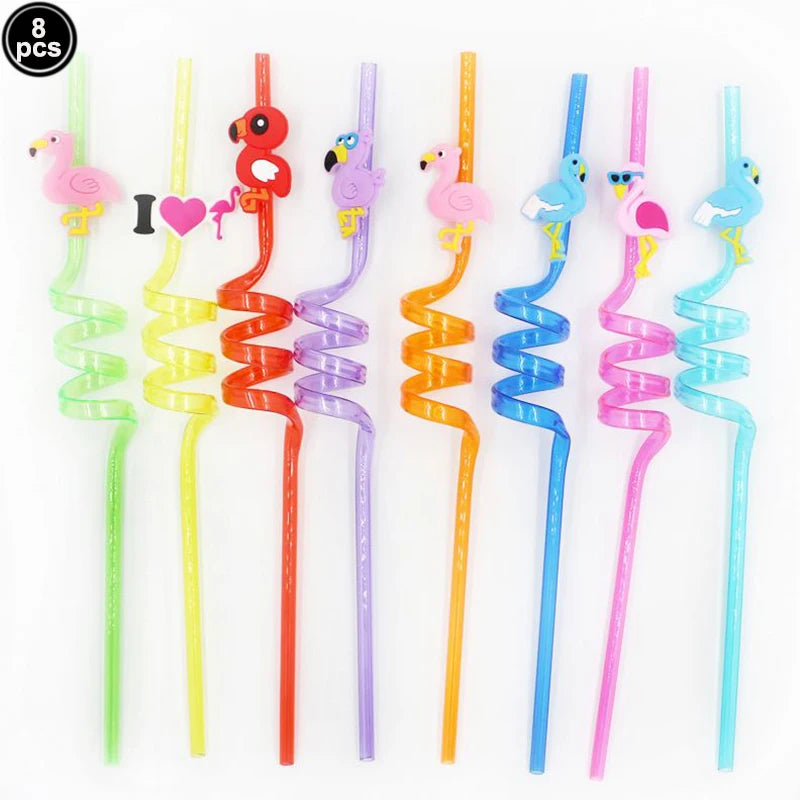8pcs Reusable Straws