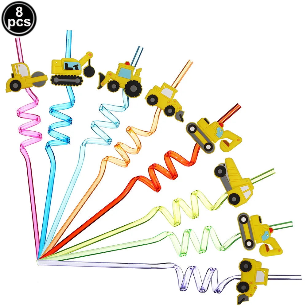 8pcs Reusable Straws