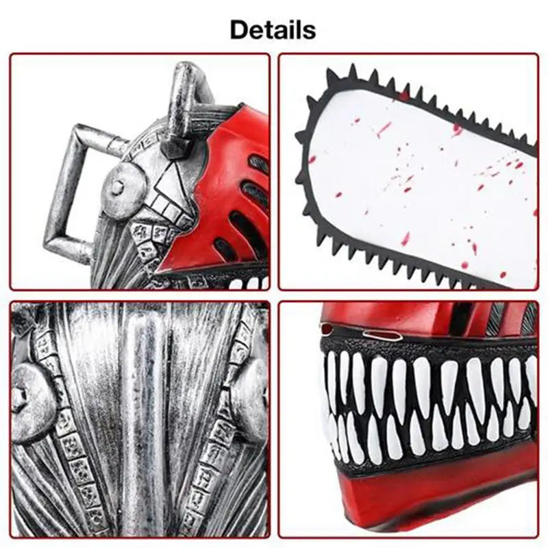 Horror Comics Chainsaw Headgear Mask