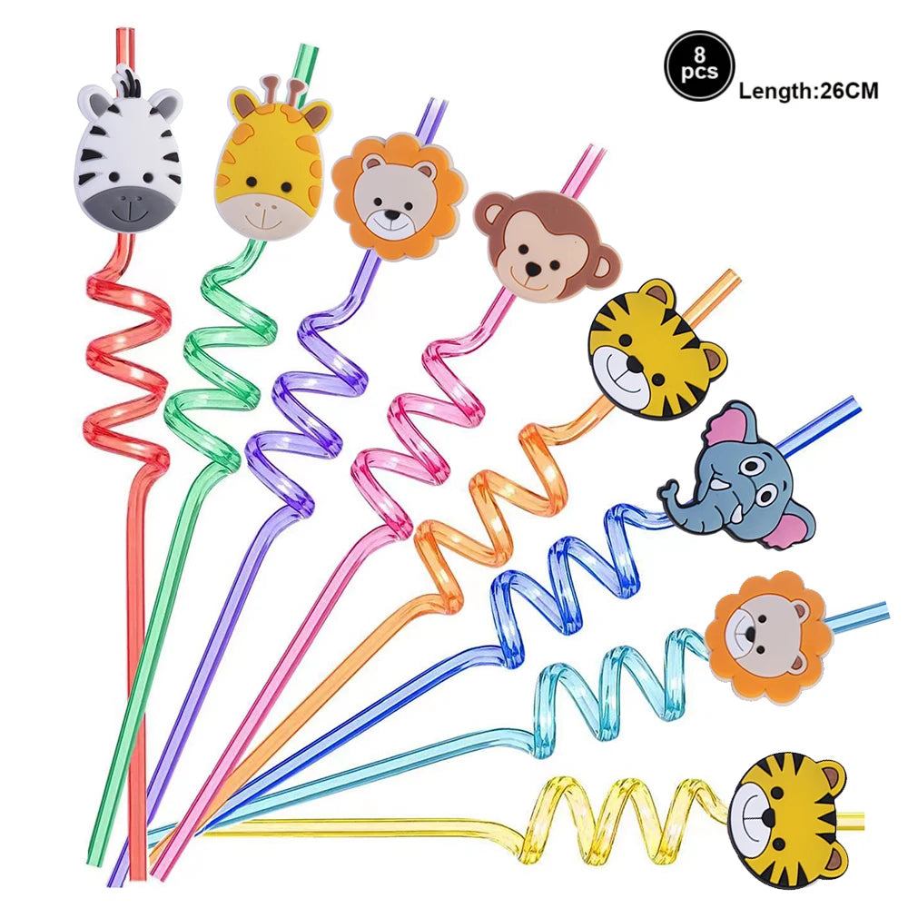 8pcs Reusable Straws