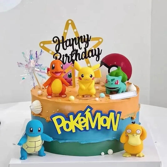 Pokémon Birthday Cake Topper Set