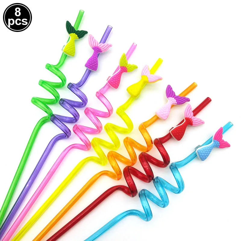 8pcs Reusable Straws