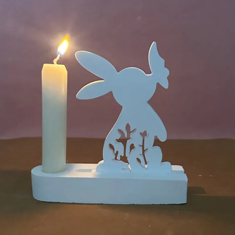 Easter Rabbit Candle Holder