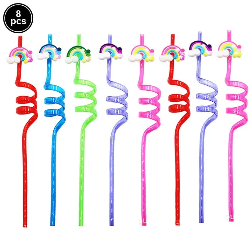 8pcs Reusable Straws