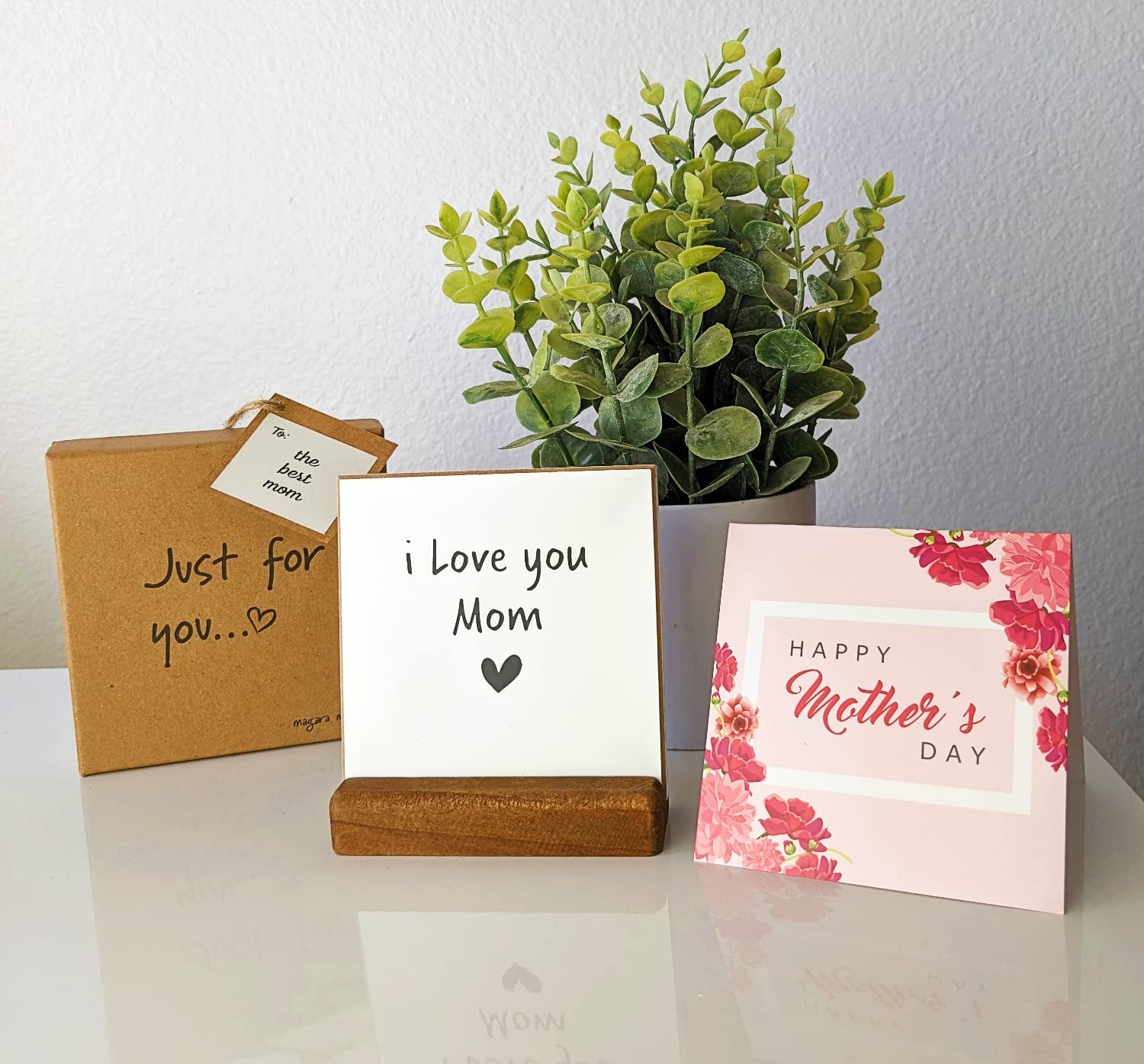 Mothers Day Gifts - Mothers Day Gifts from Daughter or Son - Gifts for Mom - I Love You Gift for Mom - Gift Ready Packaging and Card