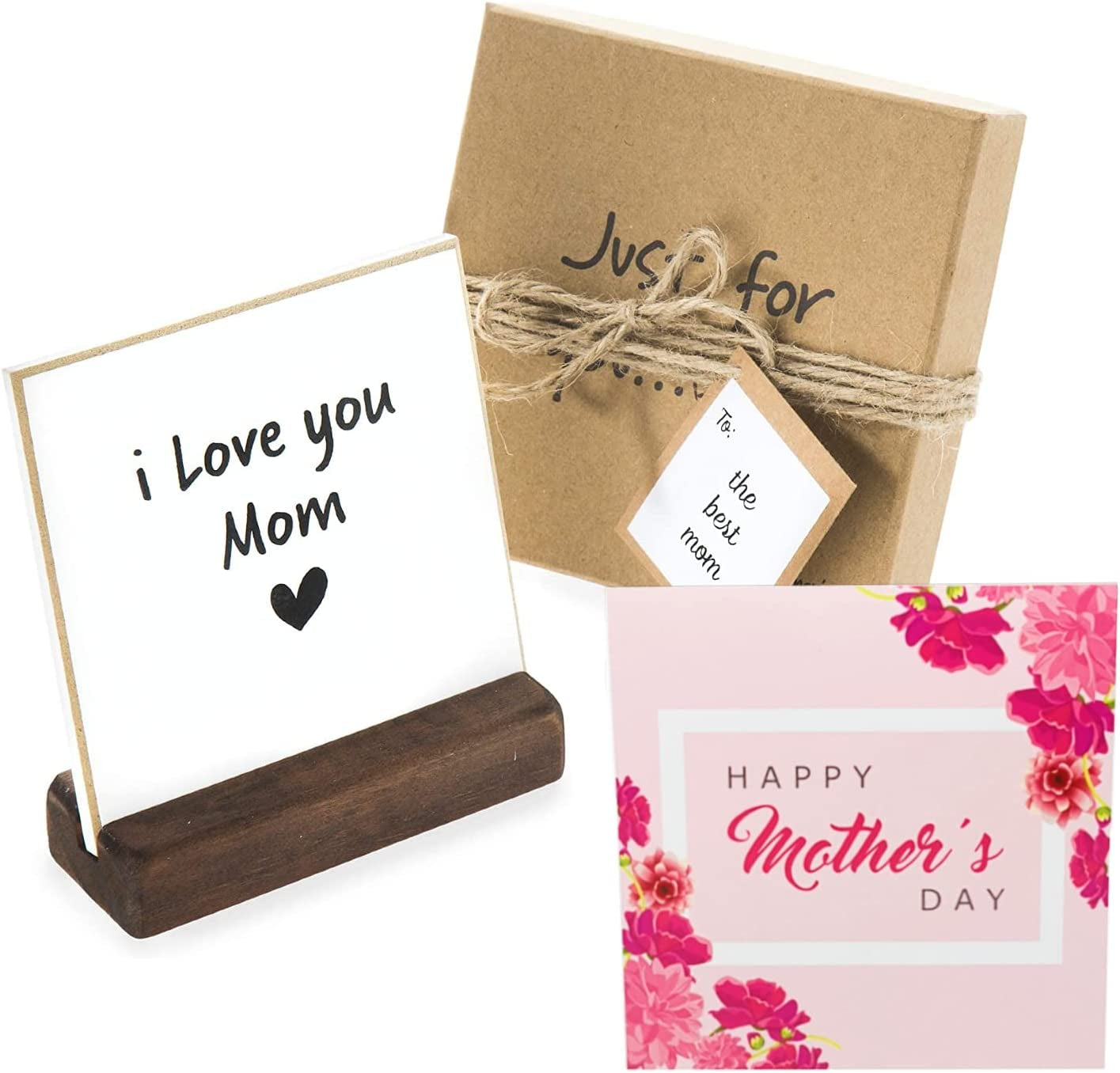 Mothers Day Gifts - Mothers Day Gifts from Daughter or Son - Gifts for Mom - I Love You Gift for Mom - Gift Ready Packaging and Card