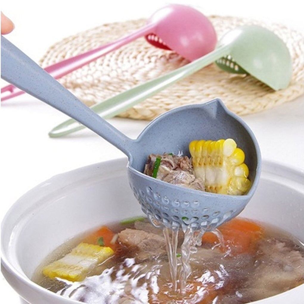 Hot Selling 2 in 1 Soup Spoon Strainer